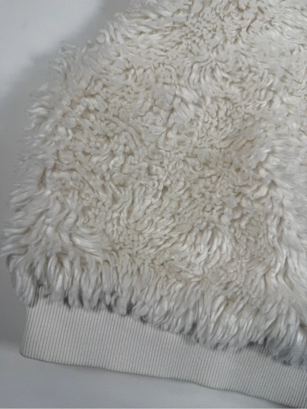 GYMBOREE Girls’ Vintage Faux Fur Zip Up‎ Sleeveless Hoodie Y2K Inspired Size S